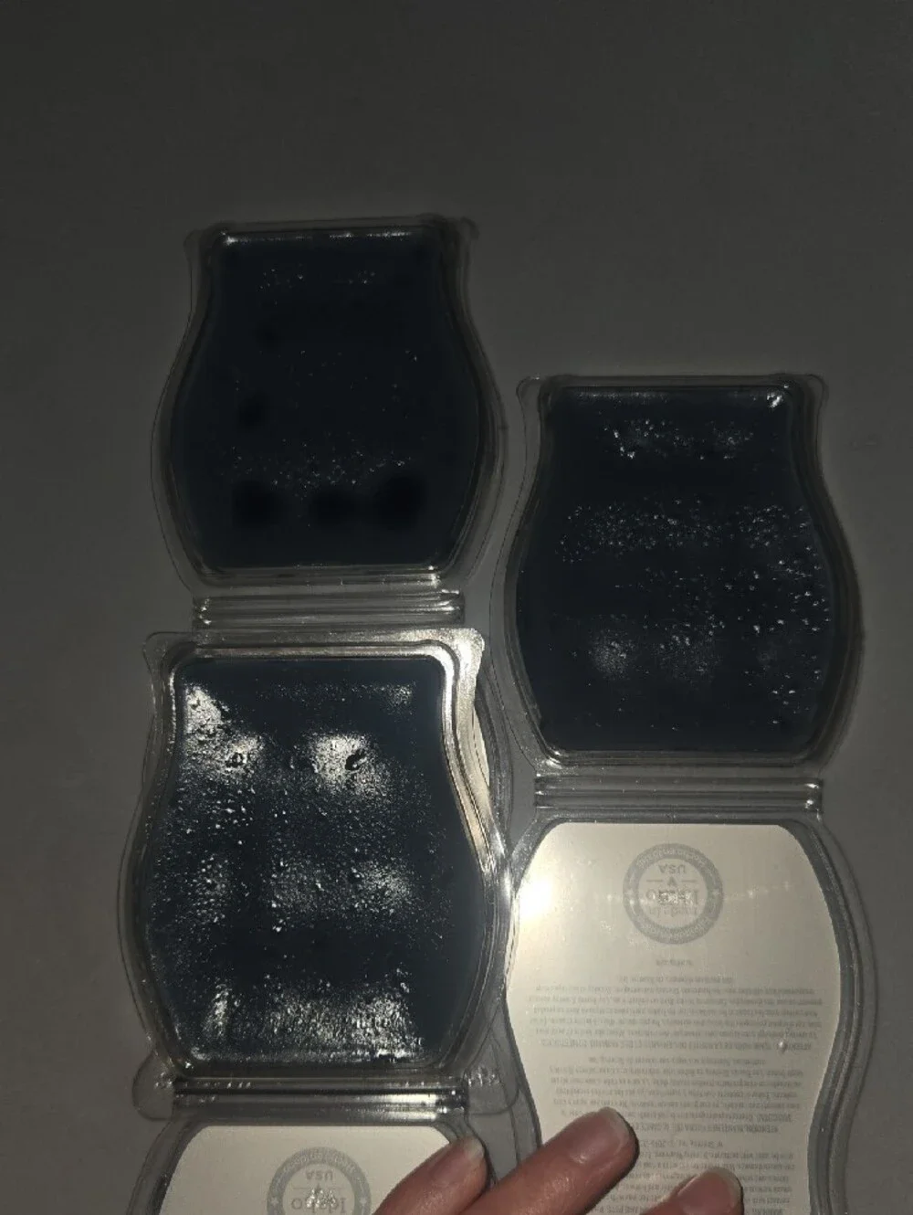 Scentsy Thunderstorm Wax Melts - Blue Pack of Three